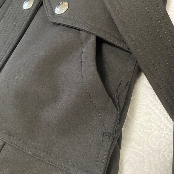 Michael Kors Fitted Rain Repellent Coat - Picture 4 of 11
